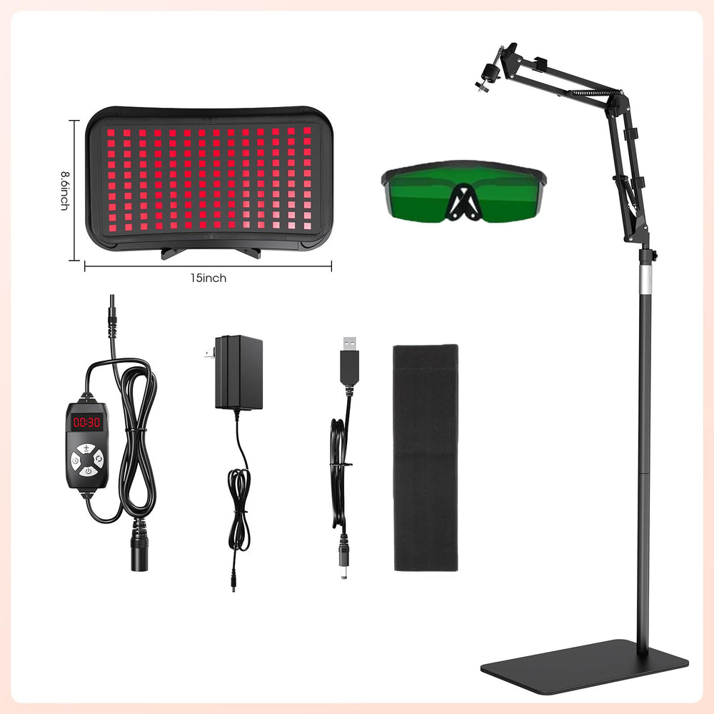 MQHOOB gift set includes stand, panels, goggles, and box