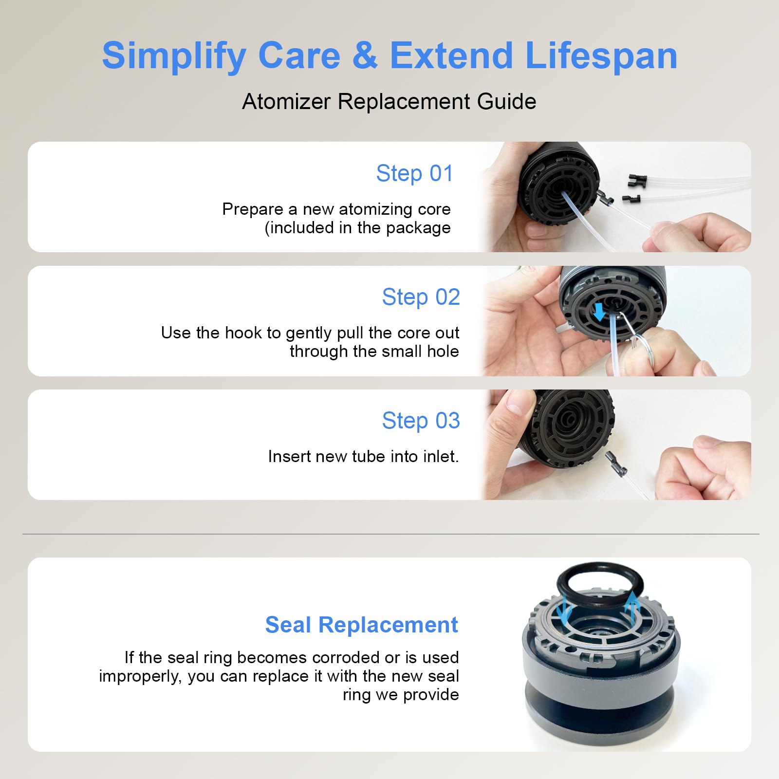 Cordless design offers flexible placement without outlet constraints