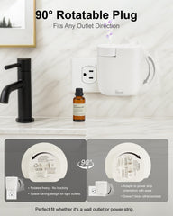 MQLMF ultra-quiet diffuser operates below 30dB for peaceful rooms.