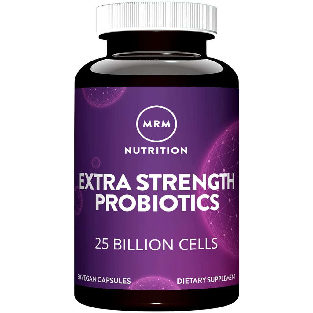 MRM Extra Strength Probiotics bottle for daily gut health support