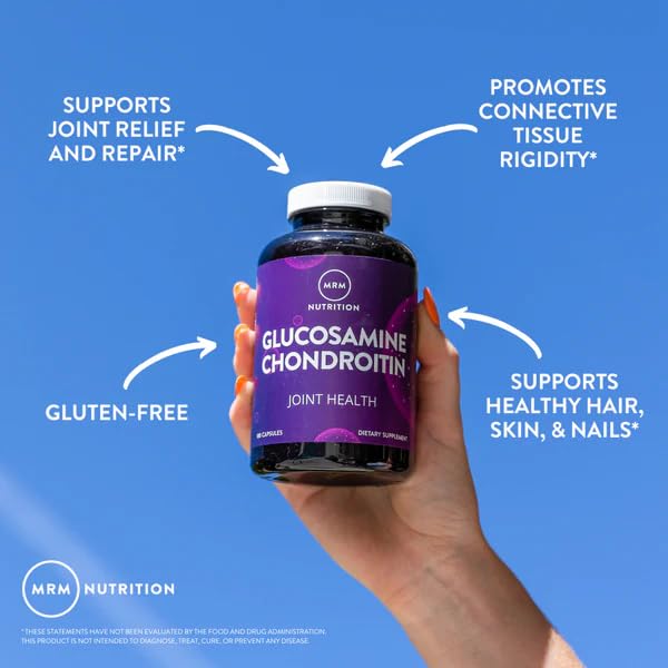 MRM Glucosamine Chondroitin lifestyle image suggests active movement and joint comfort