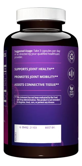 MRM Glucosamine Chondroitin serving capsule demonstrating easy daily intake