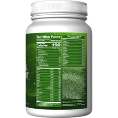 MRM Veggie Meal Replacement Vanilla Bean shake in glass for on the go protein