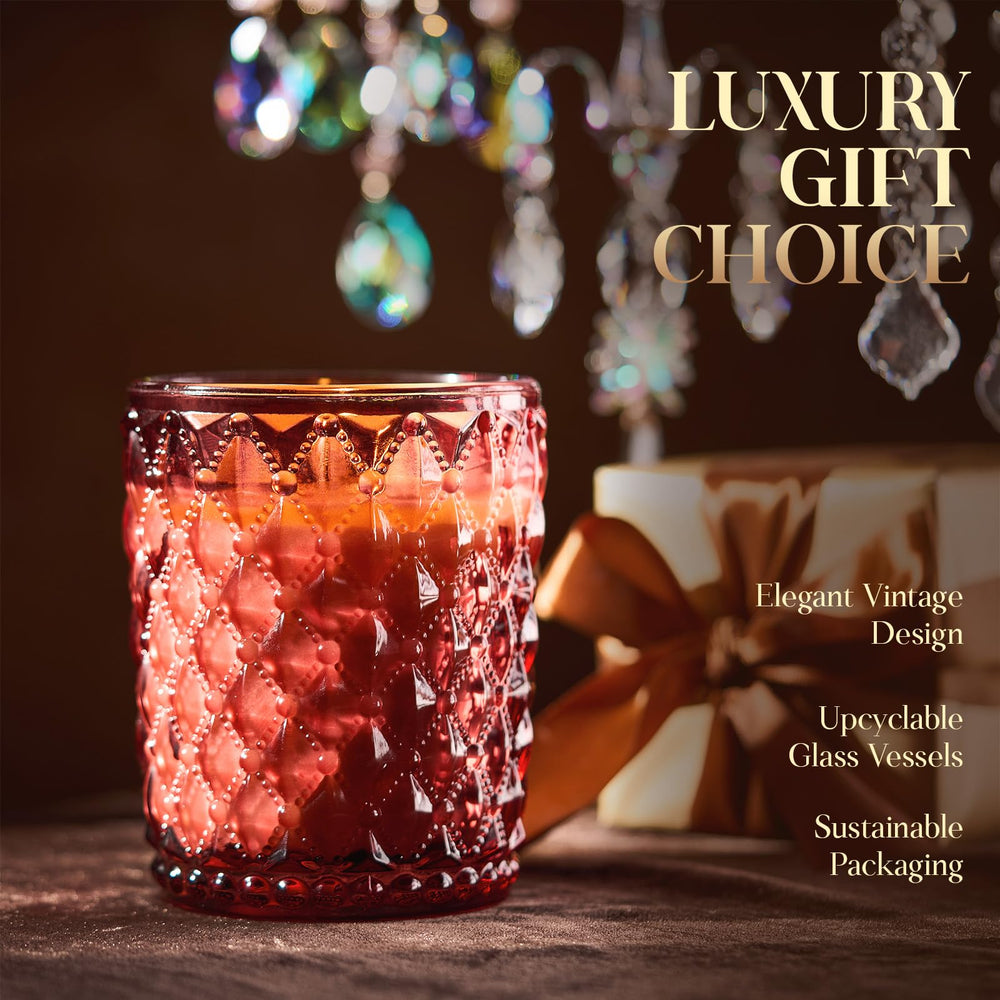 M&SENSE Dark Rose & Amber ambiance in a living room setting for relaxation.