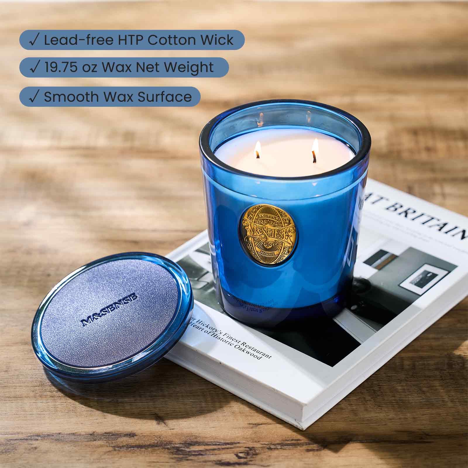 MSENSE Premium oils deliver fresh scent across extended burn time.