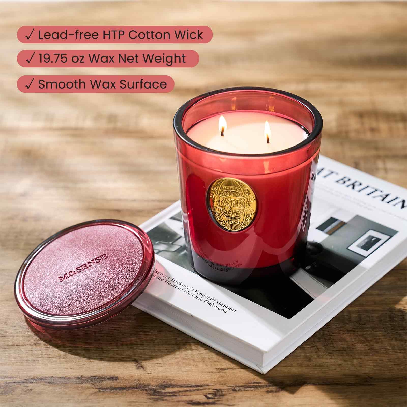 M&SENSE gift-ready luxury candle suitable for birthdays, holidays, or personal indulgence