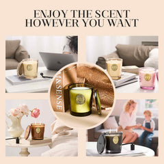 M&SENSE office-desk candle uplifts focus with calm, inviting scent