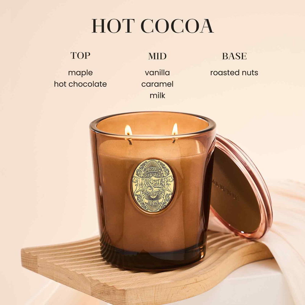 M&SENSE soy-palm wax candle delivers clean, long-lasting aroma