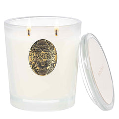 M&SENSE Vanilla Dream large candle jar creates inviting living room ambiance