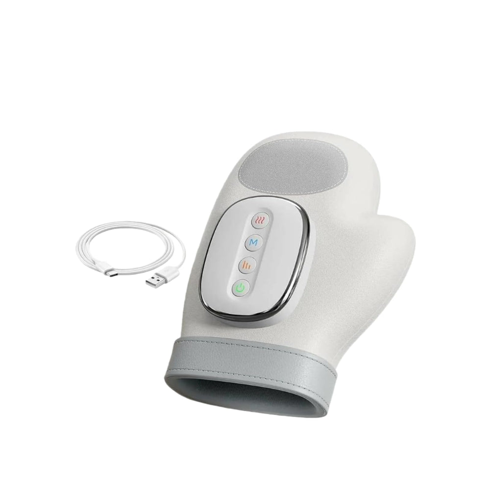 Msiud hand massager with heat compression soothes tired hands after long typing
