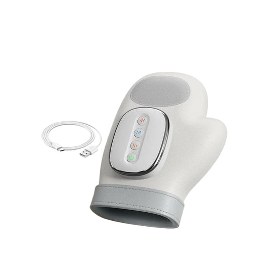 Msiud hand massager with heat compression soothes tired hands after long typing