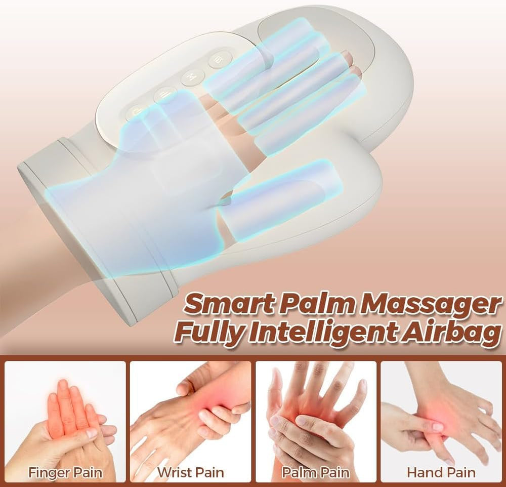 Msiud hand massager portable for home, office, or travel sessions