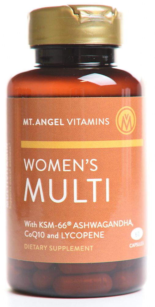 Mt Angel Vitamins capsules ready for everyday intake during busy mornings.