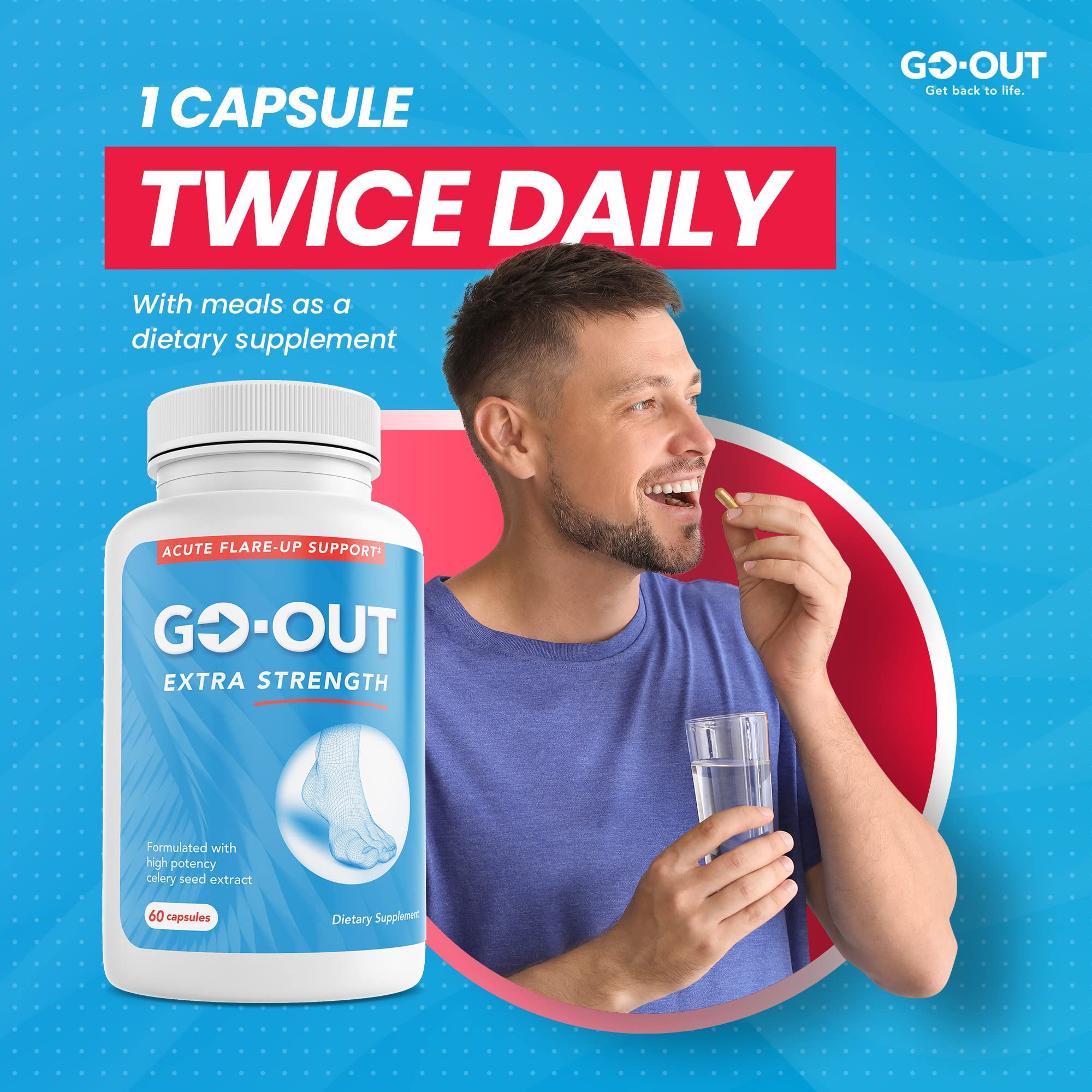Go Out Extra Strength beside Go Out Daily Maintenance for flexible use