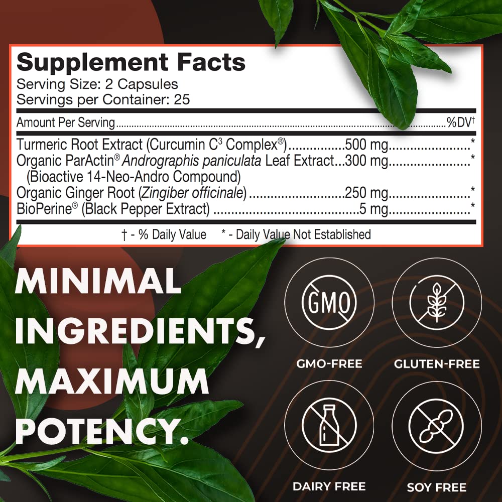 Ginger root beside Inflameze Ultra indicates plant-based wellness benefits.