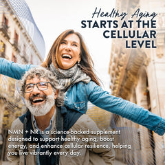 Mt. Angel NMN NR packaging shows zinc and Bioperine for absorption