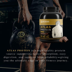 Mt. Athos Atlas ingredients highlight natural, pure protein formula