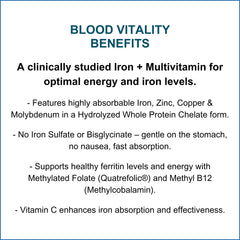 MT. CAPRA Blood Vitality pouring capsules into hand for portability