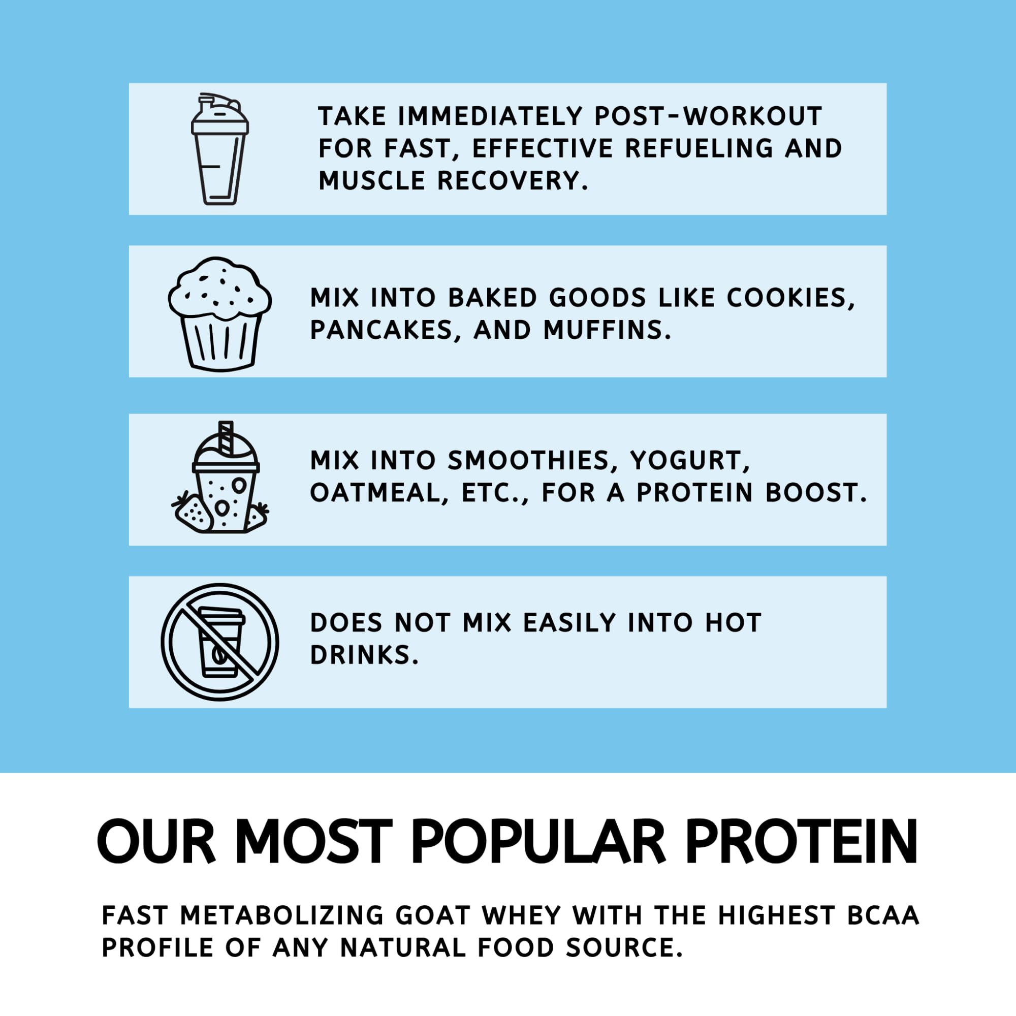 Mt. Capra Clean Whey Protein chocolate shake with milk shows creamy texture.