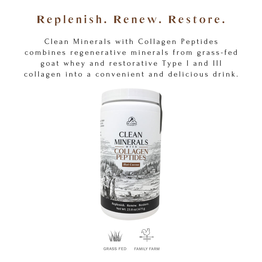 Mt Capra grass-fed collagen peptides add protein for everyday meals.