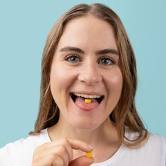 Mt. Meru turmeric tablets black pepper closeup signals enhanced bioavailability potential.