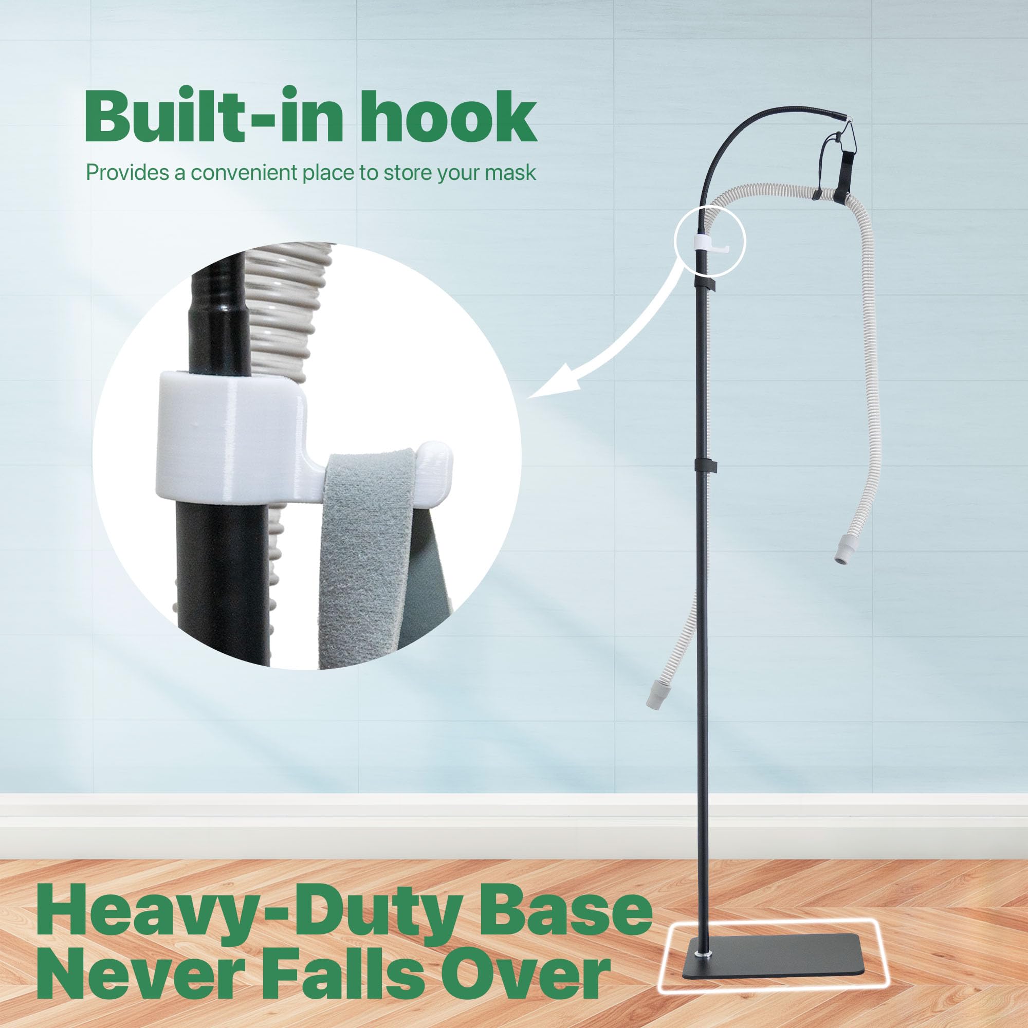 Mt.Jun CPAP hose holder hose straps keep hoses organized