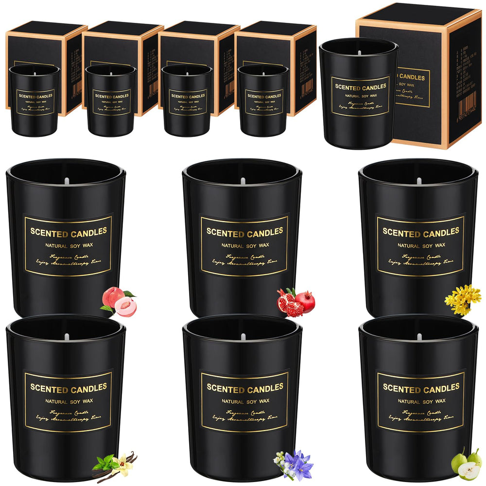 MTLEE 12-piece home candle set packaging ideal for gifting and display