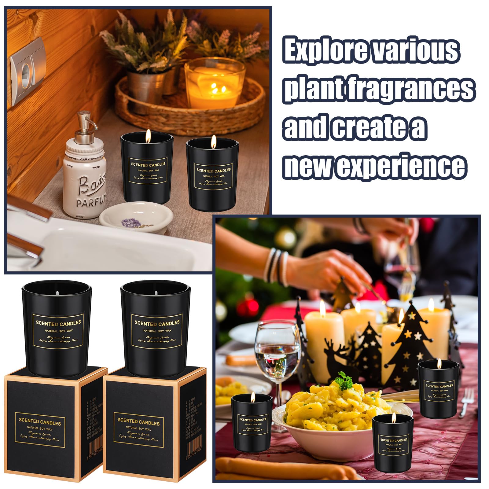 MTLEE beihai flower candle, fresh floral note