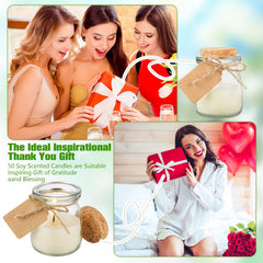 MTLEE bridesmaid gift candle set suitable for bridal party favors.