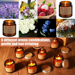 MTLEE lavender jar candle for relaxing evenings and focus