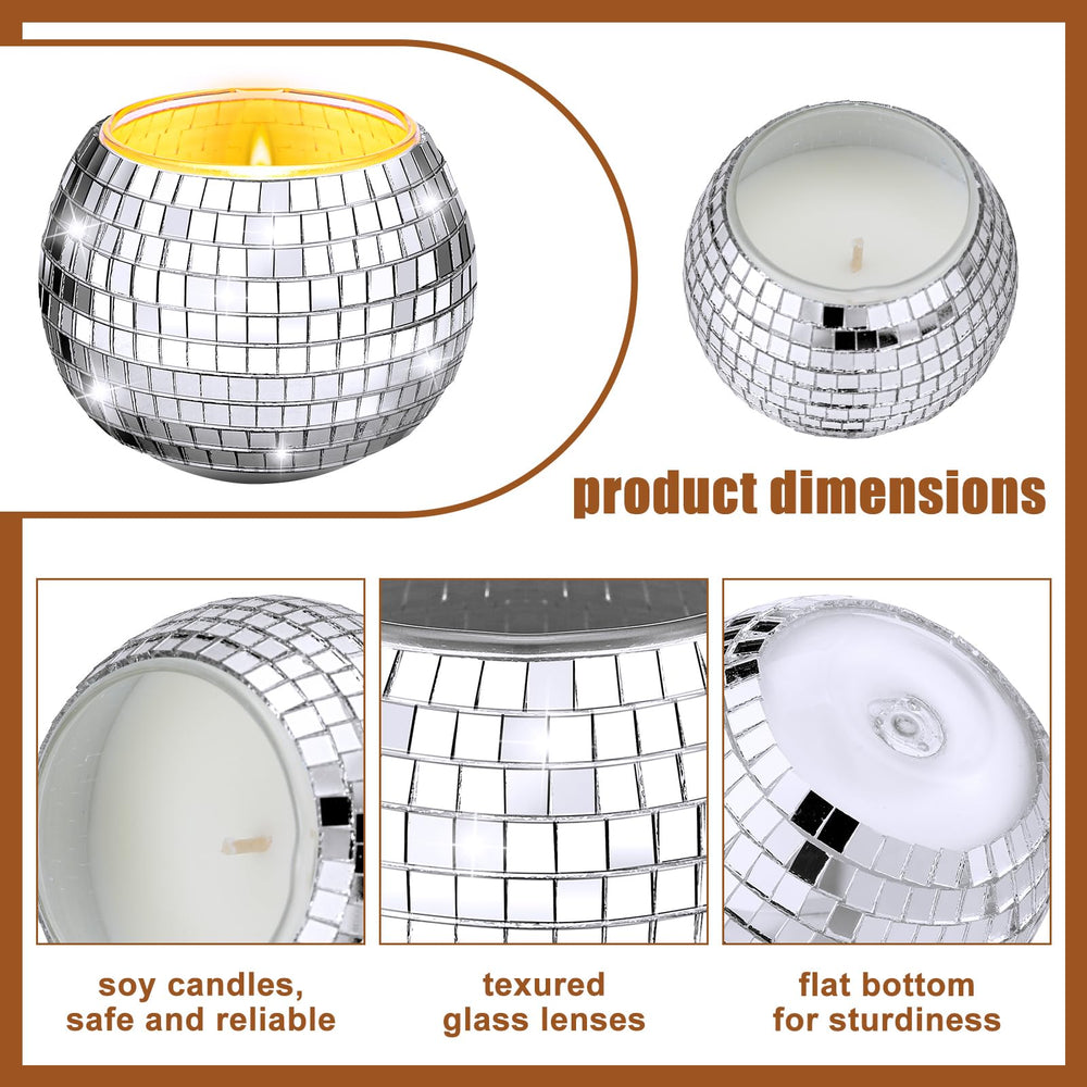 MTLEE scented soy candle with essential oils delivers aromatic room fragrance