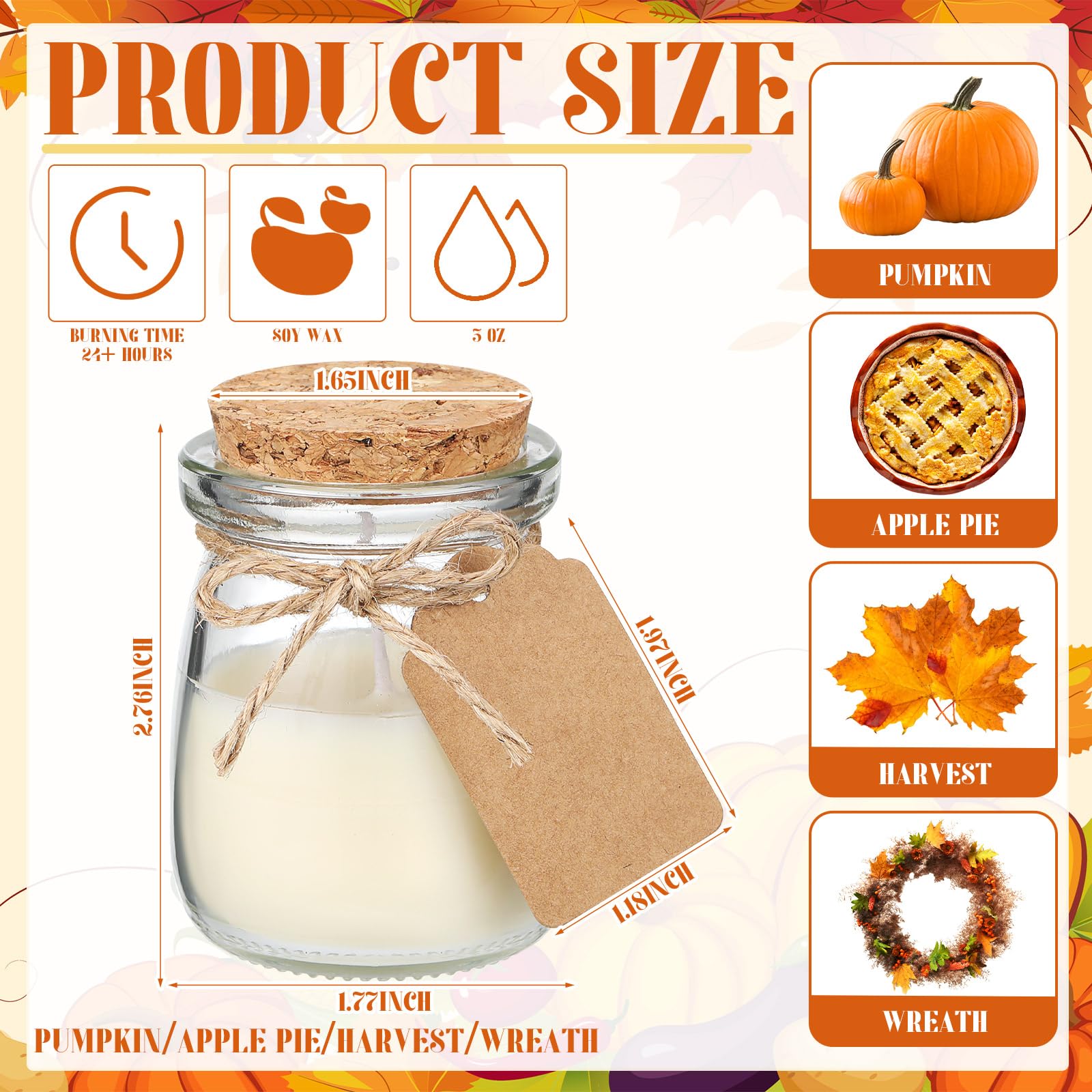 MTLEE DIY tag cards enhance gifting with personalized candle labels.