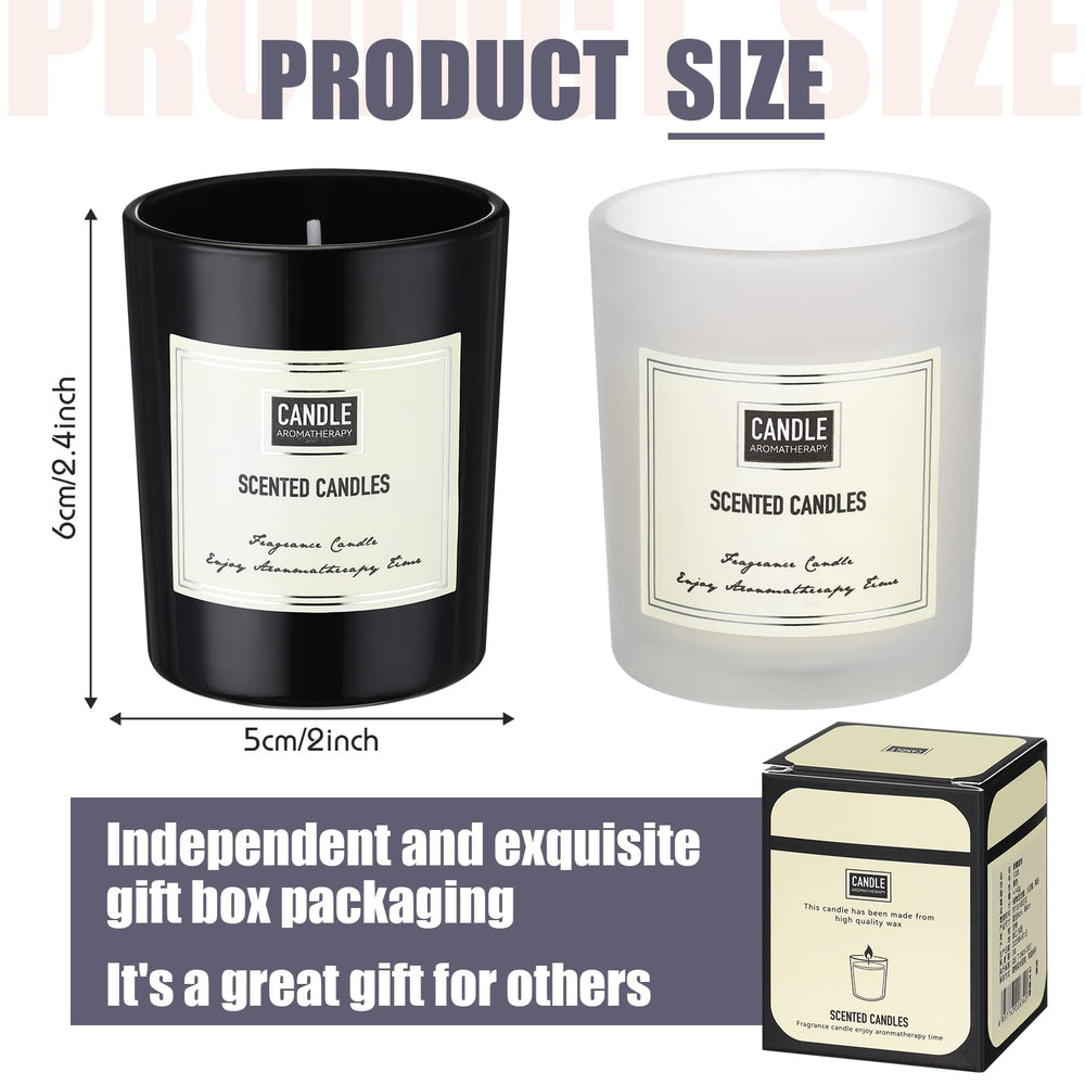 MTLEE eight fragrances with three candles each for variety