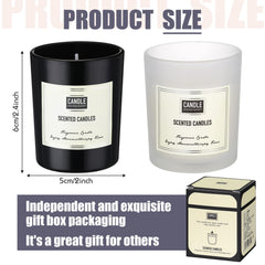 MTLEE eight fragrances with three candles each for variety