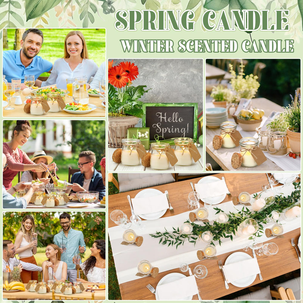 MTLEE fresh cut grass scent candle brightening spaces