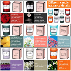 MTLEE individually packaged candles preserve fragrance and freshness.