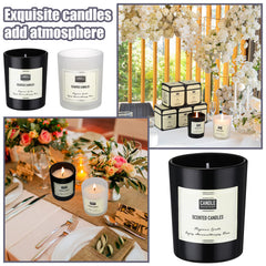 MTLEE individually wrapped candles for elegant gifting