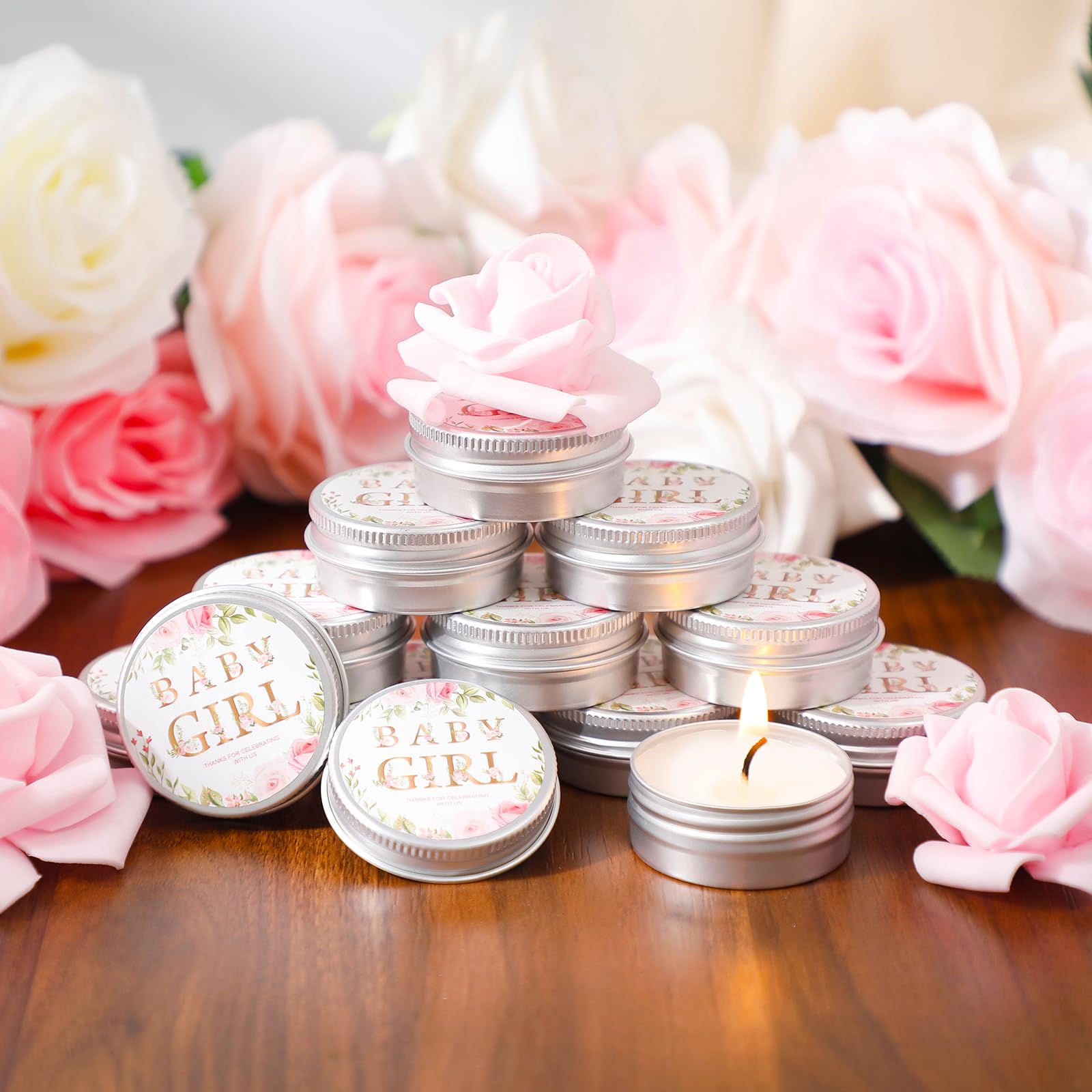 MTLEE iron tin packaging for candles with rustic charm and spill-free wax