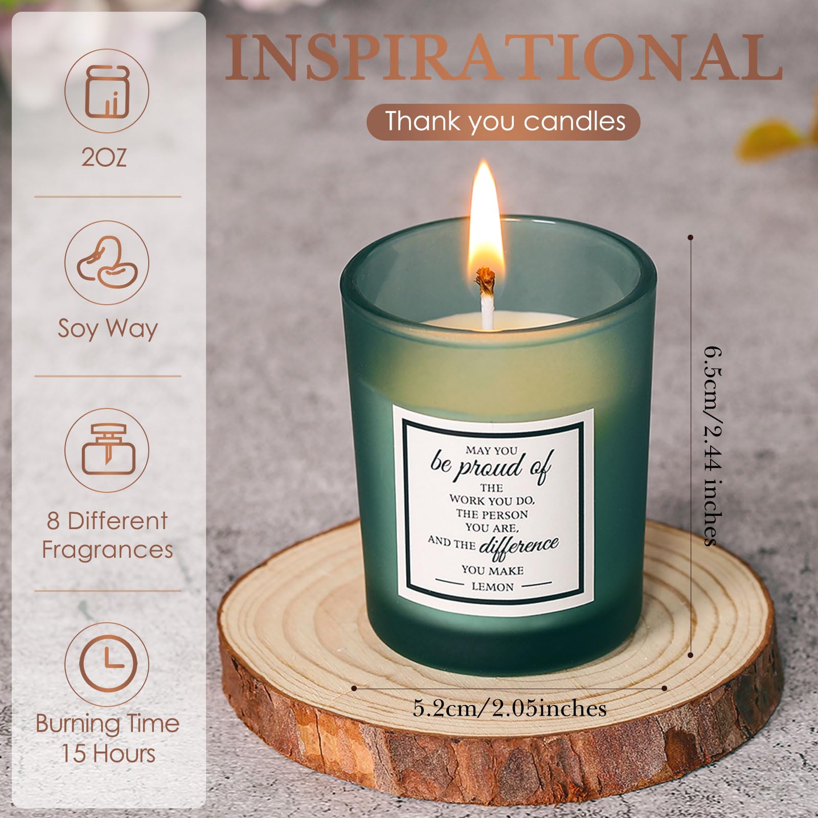 MTLEE lavender vanilla candle close up showing calming fragrance