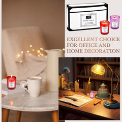 MTLEE mint jasmine candle ideal for spa like bath and yoga