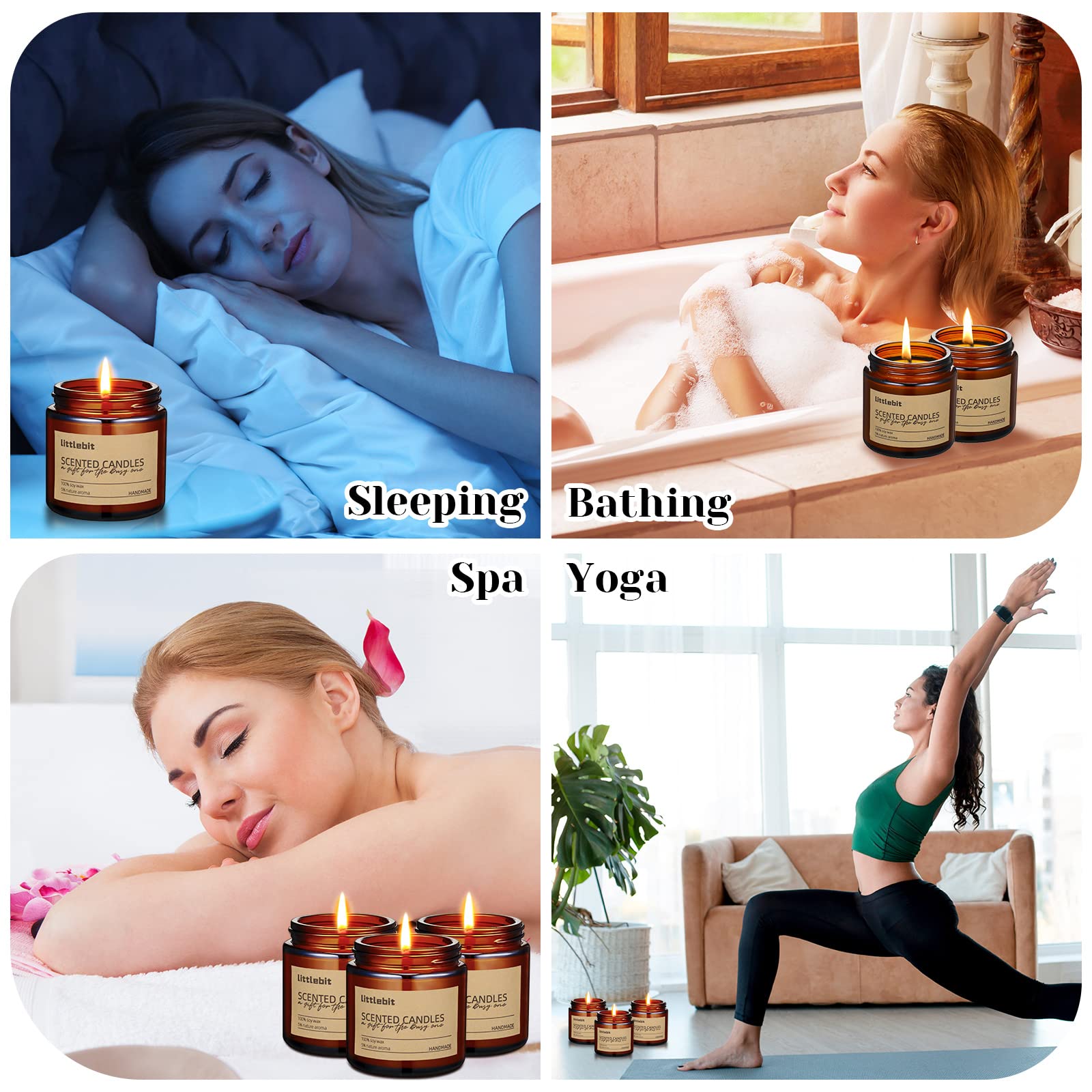 MTLEE peony candle jar blends romance with spa-like serenity