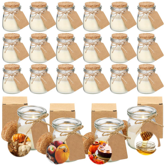 MTLEE Pumpkin Cake jar candle creates cozy autumn ambiance in any room