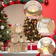 MTLEE pumpkin scent jar candle adds warm autumn notes