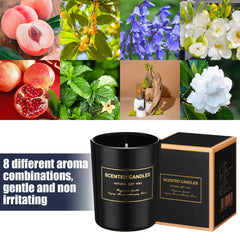 MTLEE soy wax burn time 15–20 hours for clean home use