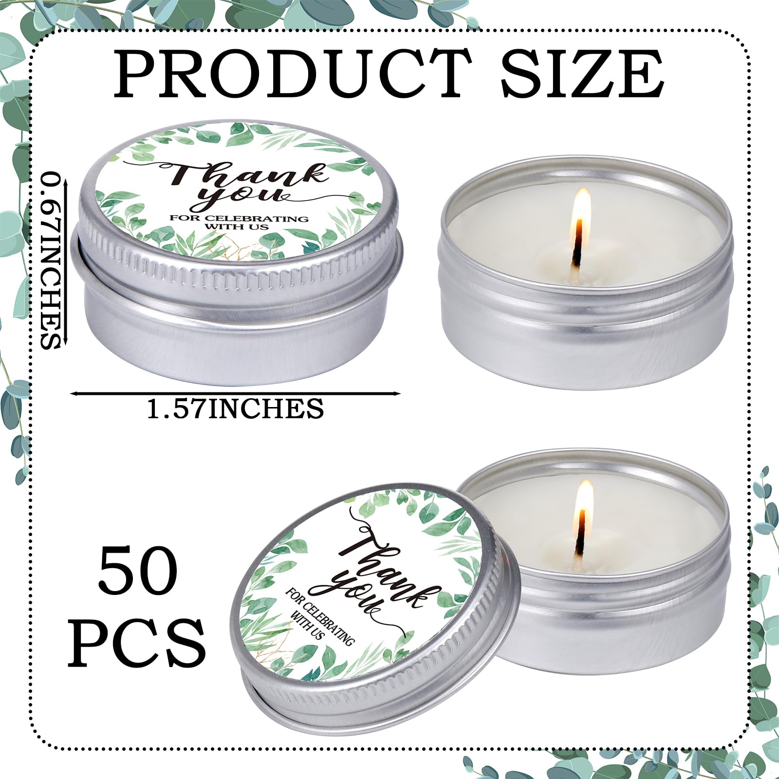 MTLEE soy wax candle with essential oil for clean burn and long lasting fragrance