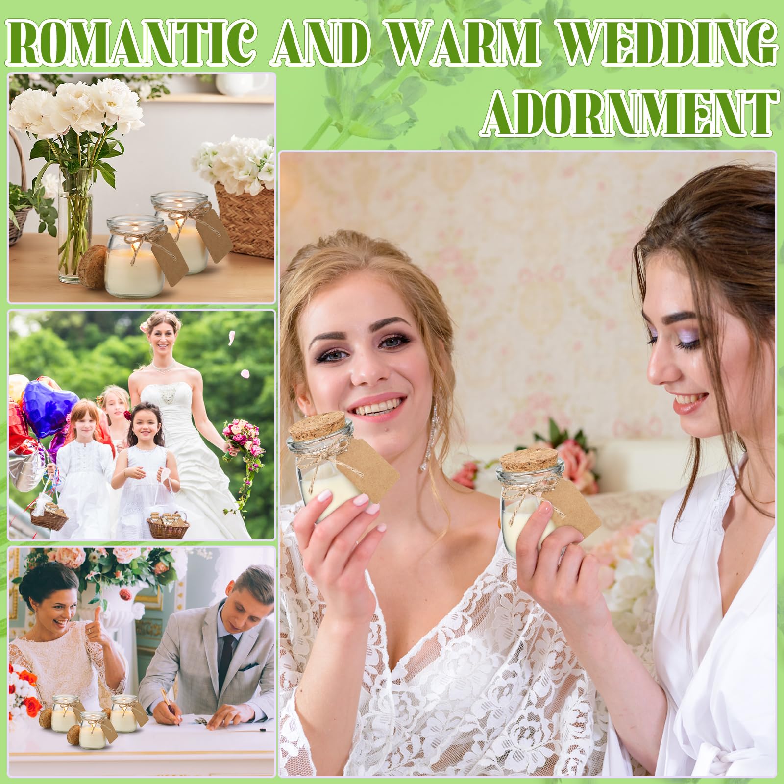 MTLEE wedding table decor candles creating a warm ambience