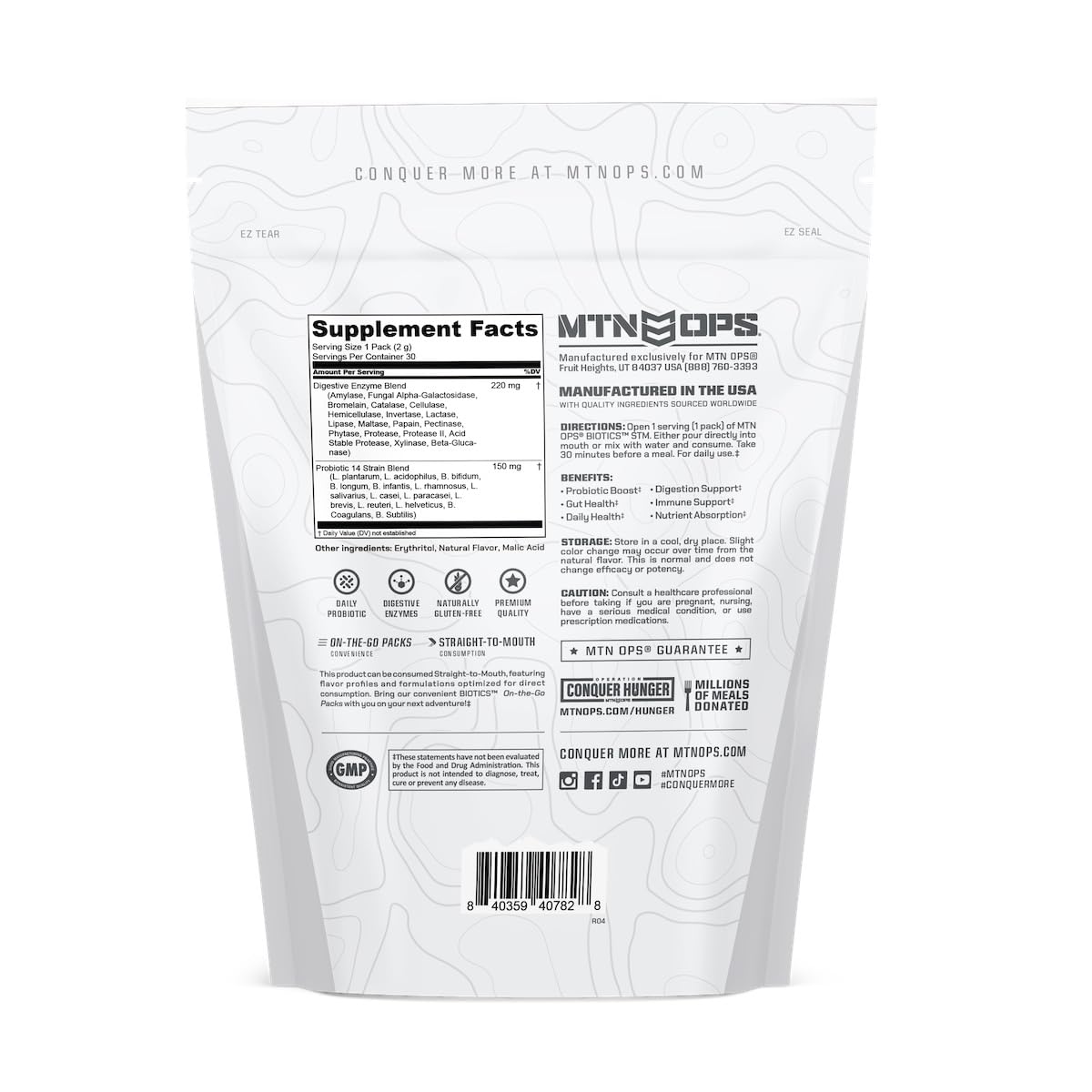 MTN OPS Biotics STM on-the-go travel scenario