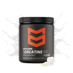 MTN OPS creatine micronized powder scoop for easy serving before workouts