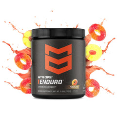 MTN OPS Enduro back label closeup showing ingredients