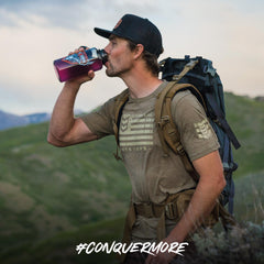 MTN OPS Enduro no caffeine icon reinforces stimulant-free design